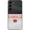 NFL Cincinnati Bengals White Striped Galaxy S23 Skin