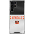 NFL Cincinnati Bengals White Striped Galaxy S24 Ultra Clear Case