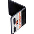 NFL Cincinnati Bengals White Striped Galaxy Z Flip Skin