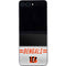 NFL Cincinnati Bengals White Striped Galaxy Z Flip5 5G Skin