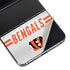 NFL Cincinnati Bengals White Striped Galaxy Z Flip5 5G Skin