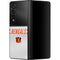 NFL Cincinnati Bengals White Striped Galaxy Z Fold3 5G Skin