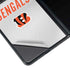 NFL Cincinnati Bengals White Striped Galaxy Z Fold3 5G Skin