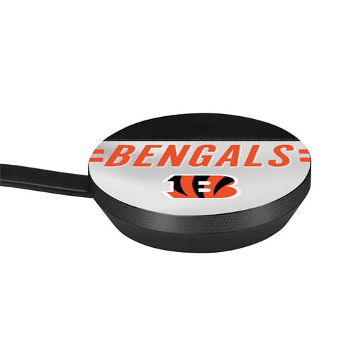 NFL Cincinnati Bengals White Striped Google Stadia Controller Skin