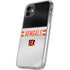NFL Cincinnati Bengals White Striped iPhone 11 Clear Case