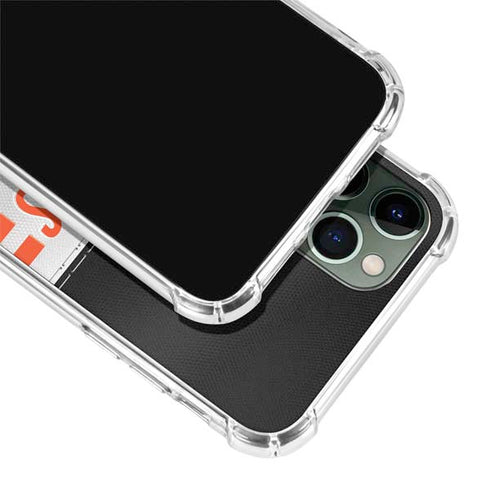 NFL Cincinnati Bengals White Striped iPhone 11 Pro Max Clear Case