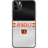 NFL Cincinnati Bengals White Striped iPhone 11 Pro Max Skin