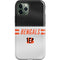 NFL Cincinnati Bengals White Striped iPhone 12 Pro Impact Case