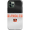 NFL Cincinnati Bengals White Striped iPhone 12 Pro Max Impact Case