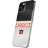 NFL Cincinnati Bengals White Striped iPhone 12 Pro Max Skin