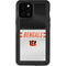 NFL Cincinnati Bengals White Striped iPhone 12 Pro Max Waterproof Case