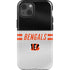 NFL Cincinnati Bengals White Striped iPhone 13 Impact Case
