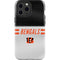 NFL Cincinnati Bengals White Striped iPhone 13 Pro Max Impact Case