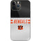 NFL Cincinnati Bengals White Striped iPhone 13 Pro Max Skin