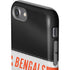 NFL Cincinnati Bengals White Striped iPhone SE (2nd & 3rd Gen) Pro Case