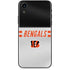 NFL Cincinnati Bengals White Striped iPhone XR Skin