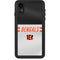 NFL Cincinnati Bengals White Striped iPhone XR Waterproof Case