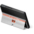 NFL Cincinnati Bengals White Striped Nintendo Switch OLED (2021) Skin
