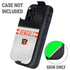 NFL Cincinnati Bengals White Striped Otterbox Defender iPhone Skin