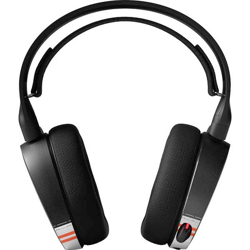 NFL Cincinnati Bengals White Striped SteelSeries Arctis 5 Skin
