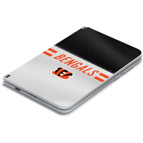 NFL Cincinnati Bengals White Striped Surface Duo Skin