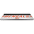 NFL Cincinnati Bengals White Striped Universal Laptop 12in (9.8 x 6.8in) Skin