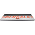NFL Cincinnati Bengals White Striped Universal Laptop 17in (13.8 x 10in) Skin