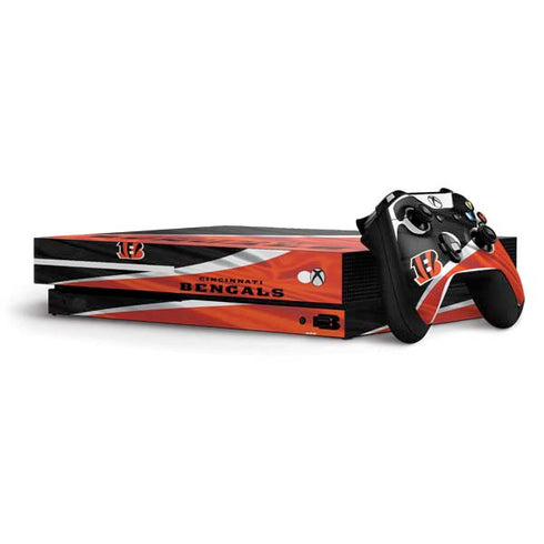 NFL Cincinnati Bengals Xbox One X Bundle Skin