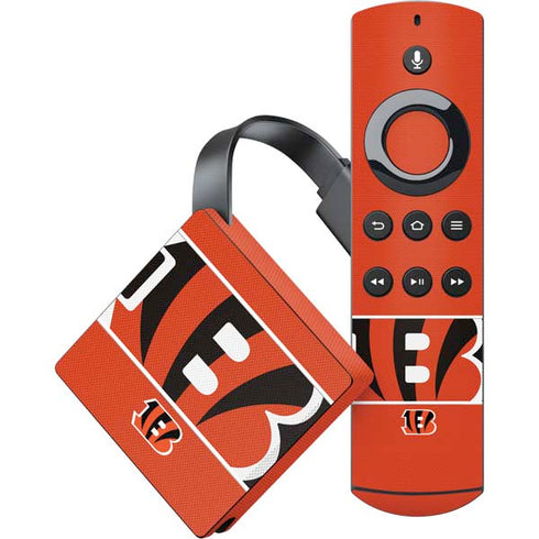 NFL Cincinnati Bengals Zone Block Amazon Fire TV Skin