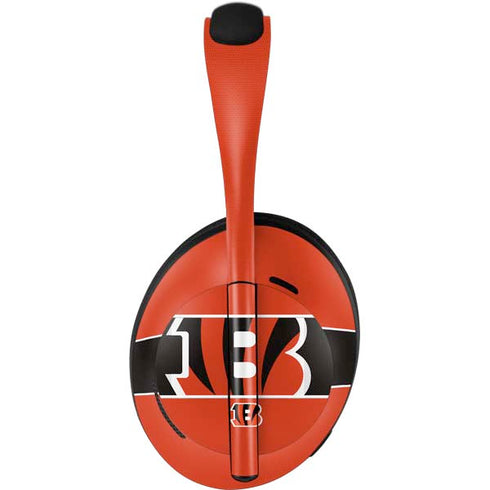 NFL Cincinnati Bengals Zone Block Bose Noise Cancelling Headphones 700 Skin