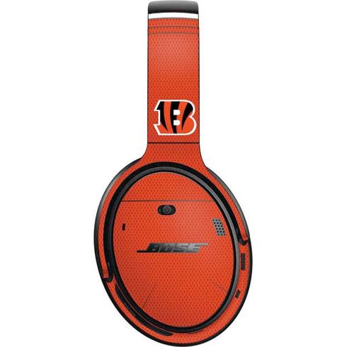 NFL Cincinnati Bengals Zone Block Bose QuietComfort 35 II Headphones Skin