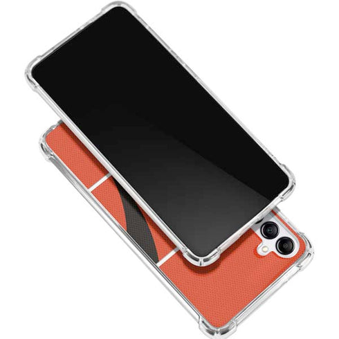NFL Cincinnati Bengals Zone Block Galaxy A15 5G Clear Case