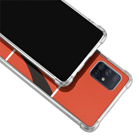 NFL Cincinnati Bengals Zone Block Galaxy A51 5G Clear Case