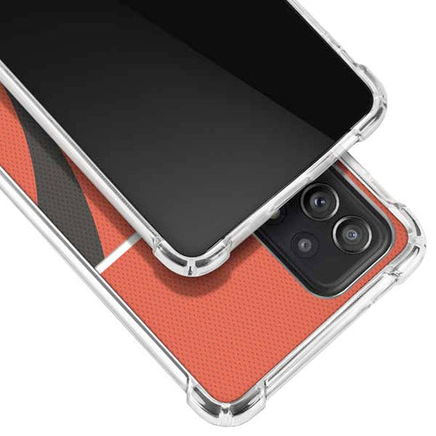 NFL Cincinnati Bengals Zone Block Galaxy A52 5G Clear Case