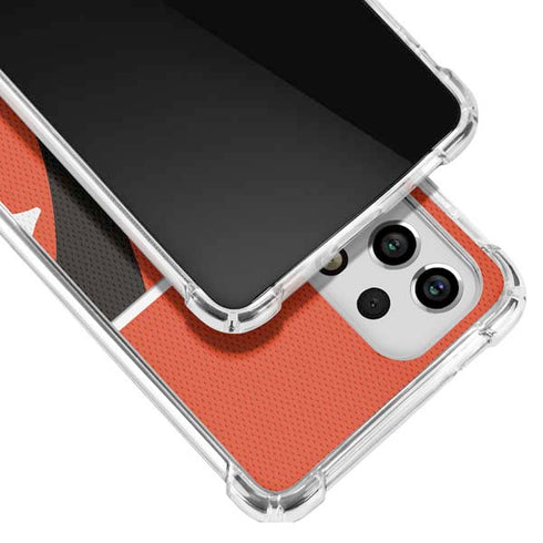 NFL Cincinnati Bengals Zone Block Galaxy A53 5G Clear Case