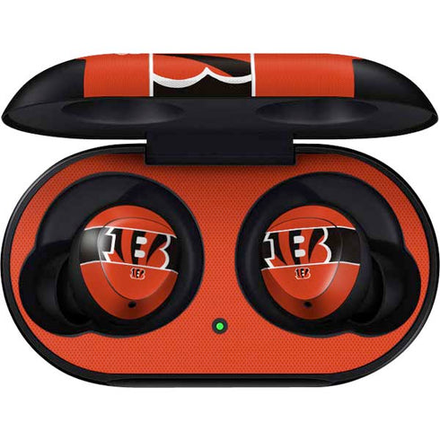 NFL Cincinnati Bengals Zone Block Galaxy Buds Skin