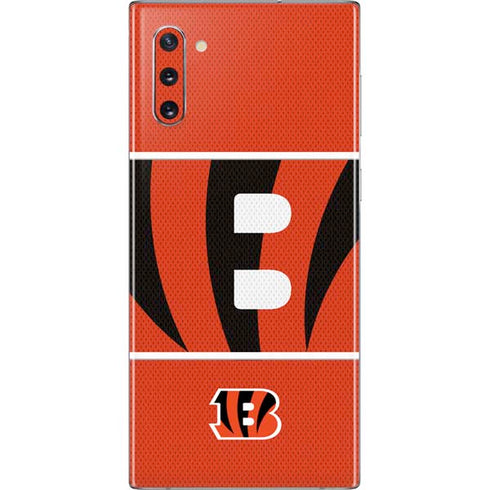 NFL Cincinnati Bengals Zone Block Galaxy Note 10 Skin