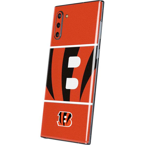 NFL Cincinnati Bengals Zone Block Galaxy Note 10 Skin