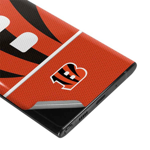 NFL Cincinnati Bengals Zone Block Galaxy Note 10 Skin
