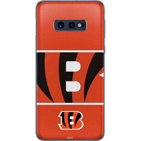 NFL Cincinnati Bengals Zone Block Galaxy S10e Skin