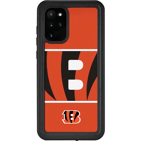 NFL Cincinnati Bengals Zone Block Galaxy S20 Plus Waterproof Case
