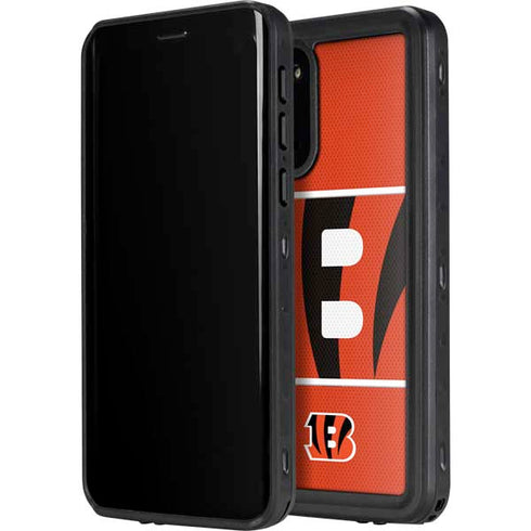 NFL Cincinnati Bengals Zone Block Galaxy S20 Plus Waterproof Case