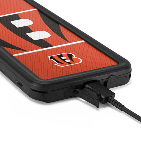 NFL Cincinnati Bengals Zone Block Galaxy S20 Plus Waterproof Case