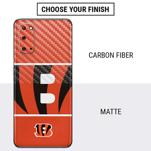 NFL Cincinnati Bengals Zone Block Galaxy S20 Skin