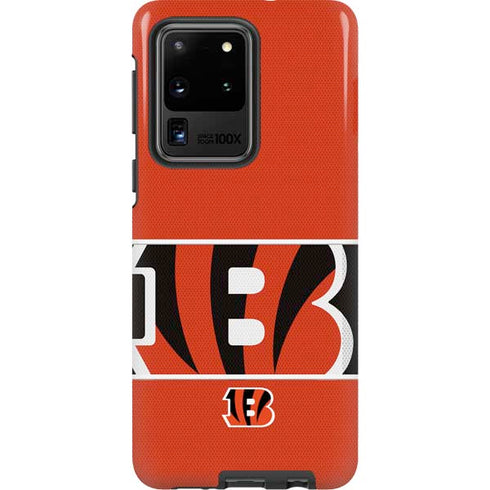 NFL Cincinnati Bengals Zone Block Galaxy S20 Ultra 5G Pro Case