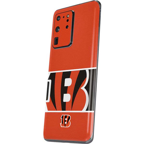 NFL Cincinnati Bengals Zone Block Galaxy S20 Ultra 5G Skin