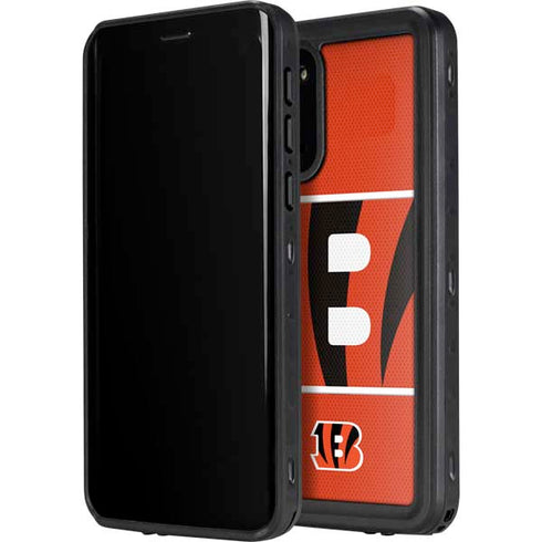 NFL Cincinnati Bengals Zone Block Galaxy S20 Waterproof Case