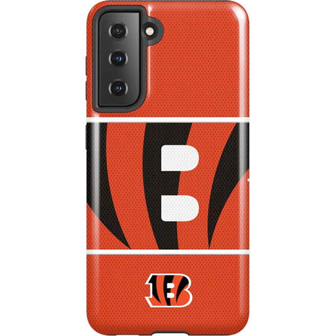 NFL Cincinnati Bengals Zone Block Galaxy S21 5G Pro Case