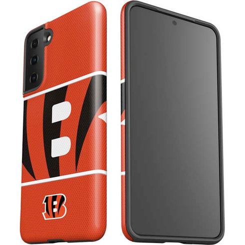 NFL Cincinnati Bengals Zone Block Galaxy S21 FE Pro Case
