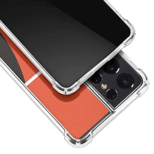 NFL Cincinnati Bengals Zone Block Galaxy S21 Ultra 5G Clear Case